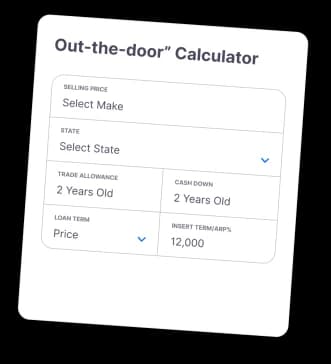 'Out-the-door' Calculator