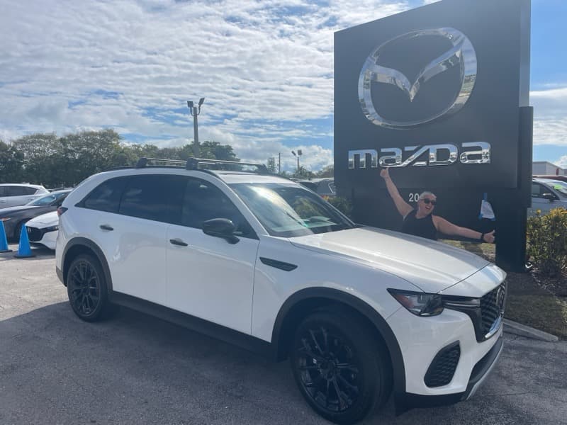 Nattalie with her 2026 Mazda CX-70