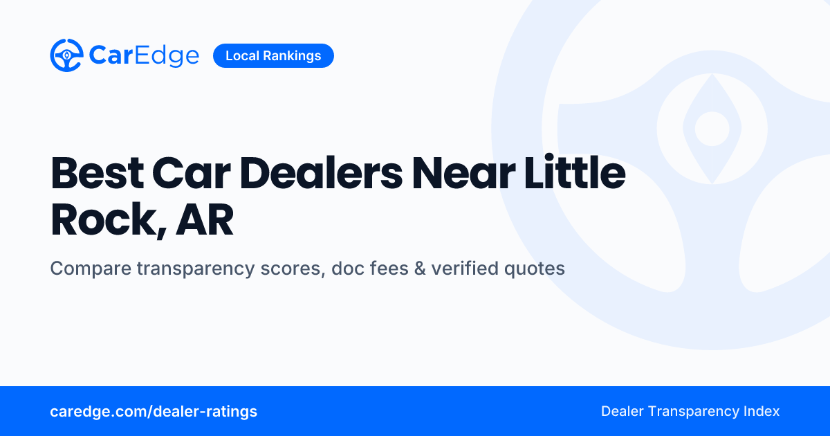 Best Car Dealers Near Little Rock, AR | CarEdge