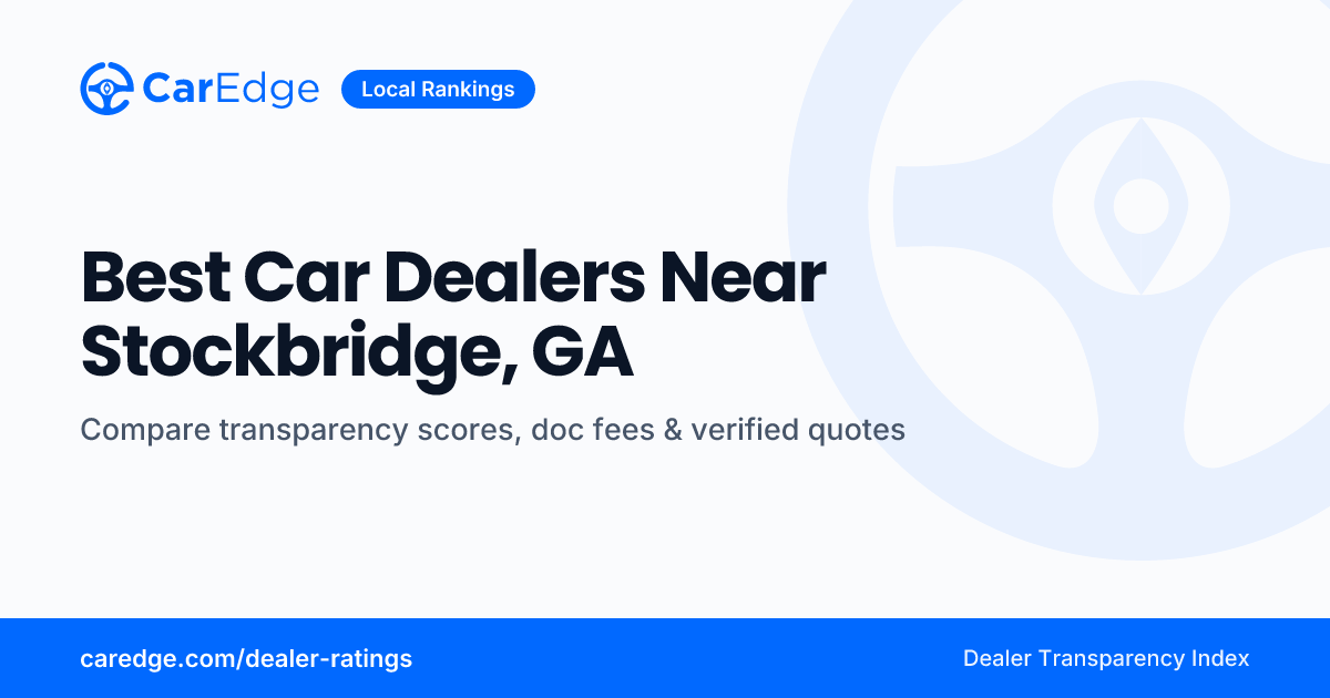 Best Car Dealers Near Stockbridge, GA | CarEdge