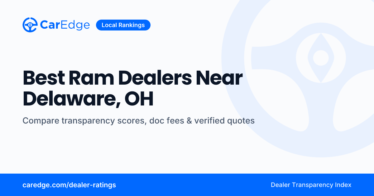 Best Ram Dealers Near Delaware, OH | CarEdge