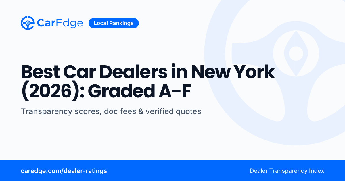 Best Car Dealers in New York (2026): Graded A-F | CarEdge