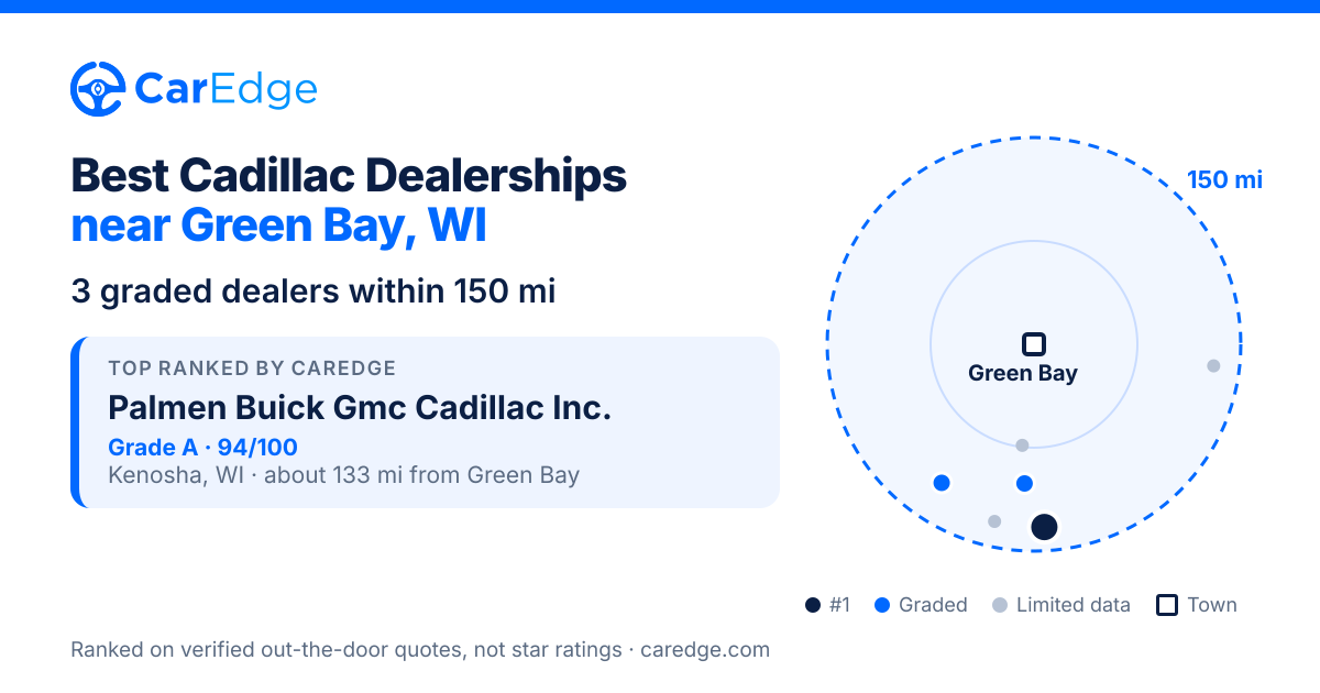 Featured image for Best Cadillac Dealerships near Green Bay, WI