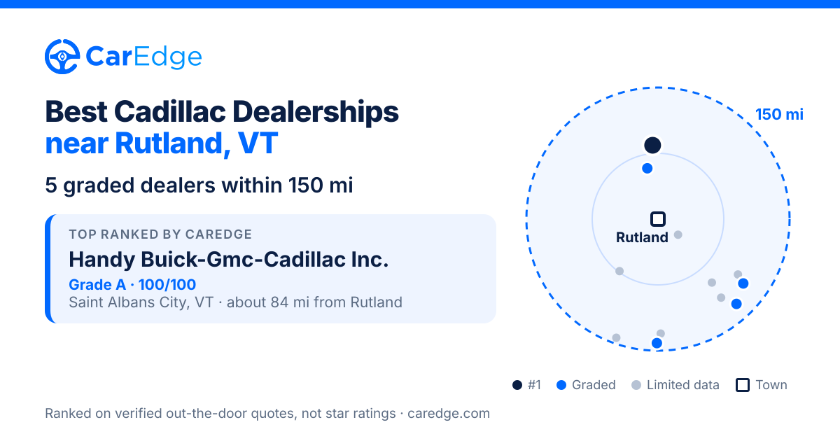 Featured image for Best Cadillac Dealerships near Rutland, VT