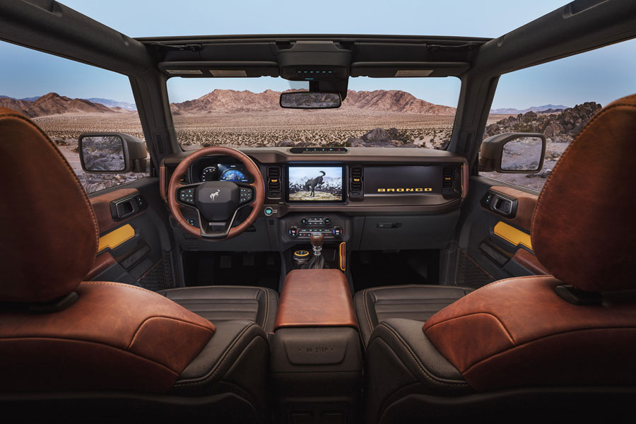 2021 Ford Bronco Interior