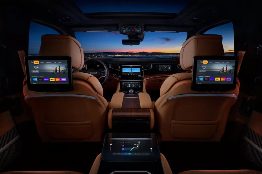 2022 Jeep Wagoneer 10.3 Inch Touchscreens