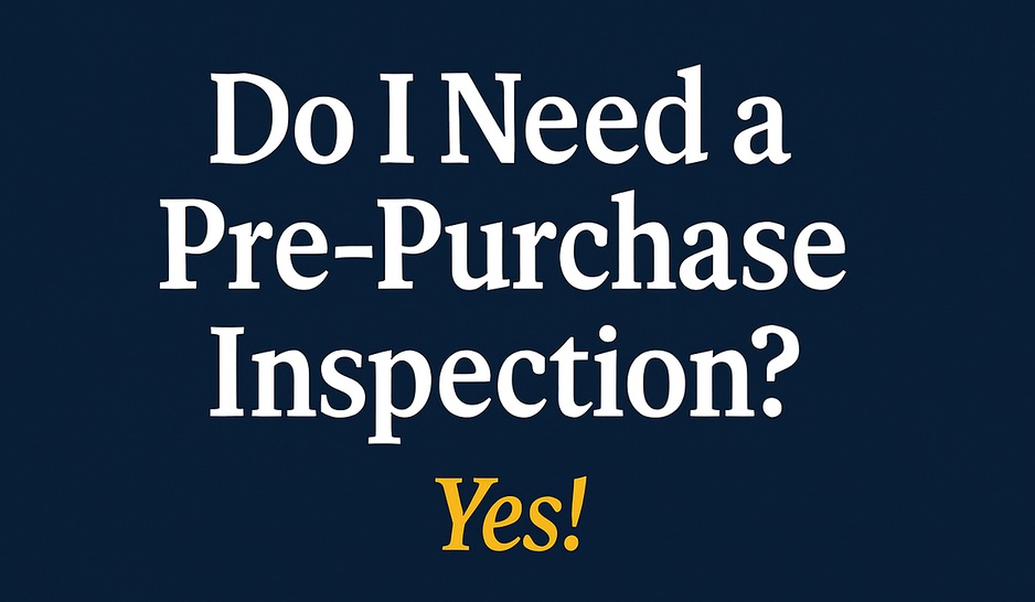 What is a pre-purchase inspection?