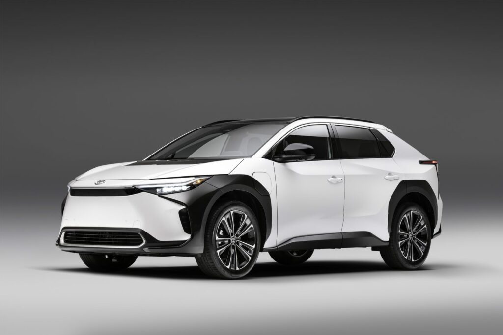 Toyota's first electric car, the 2023 Toyota bZ4X