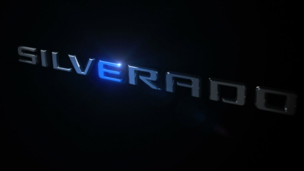 Chevy Silverado EV teaser