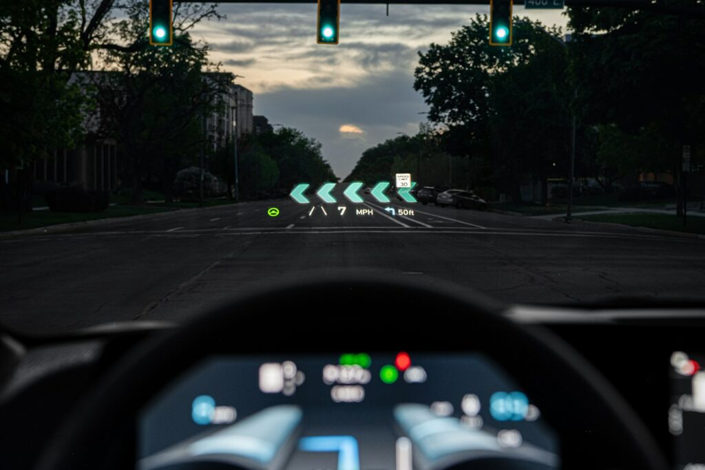 Head up display Kia EV6