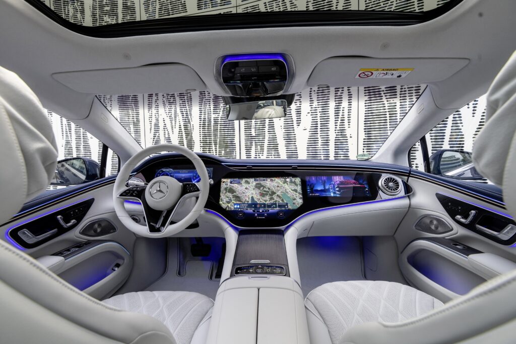 Mercedes-Benz EQS interior