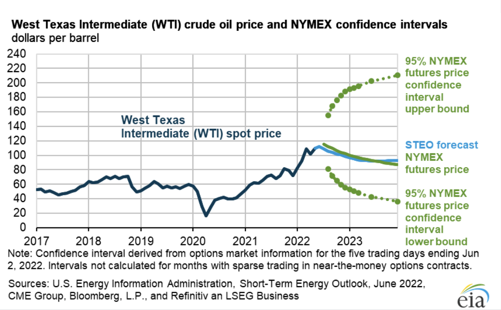 gas price forecast 2022