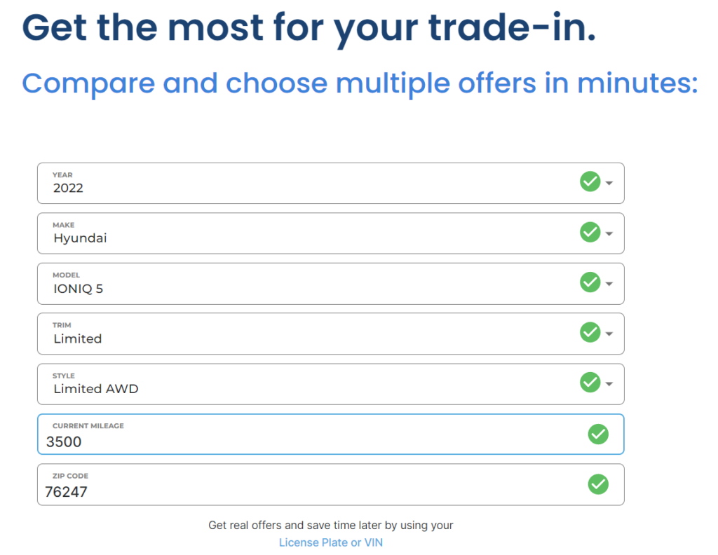 CarEdge fair market value