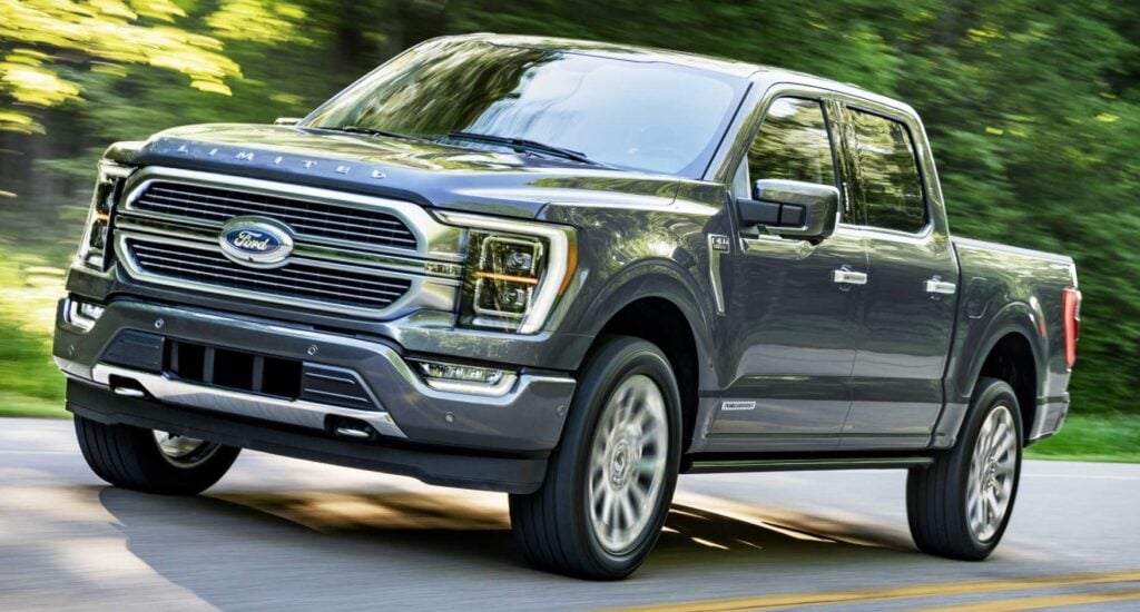 The best-selling truck in America, the Ford F-150.